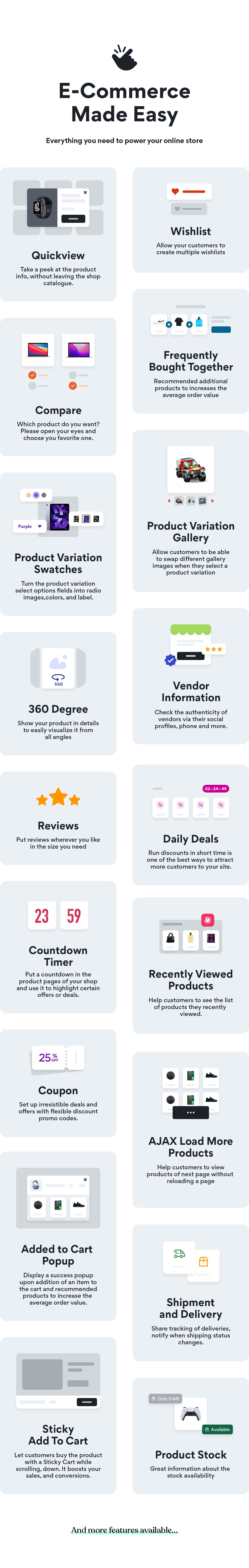 Motta WooCommerce theme - Everything you need to power your online store, with many built-in features